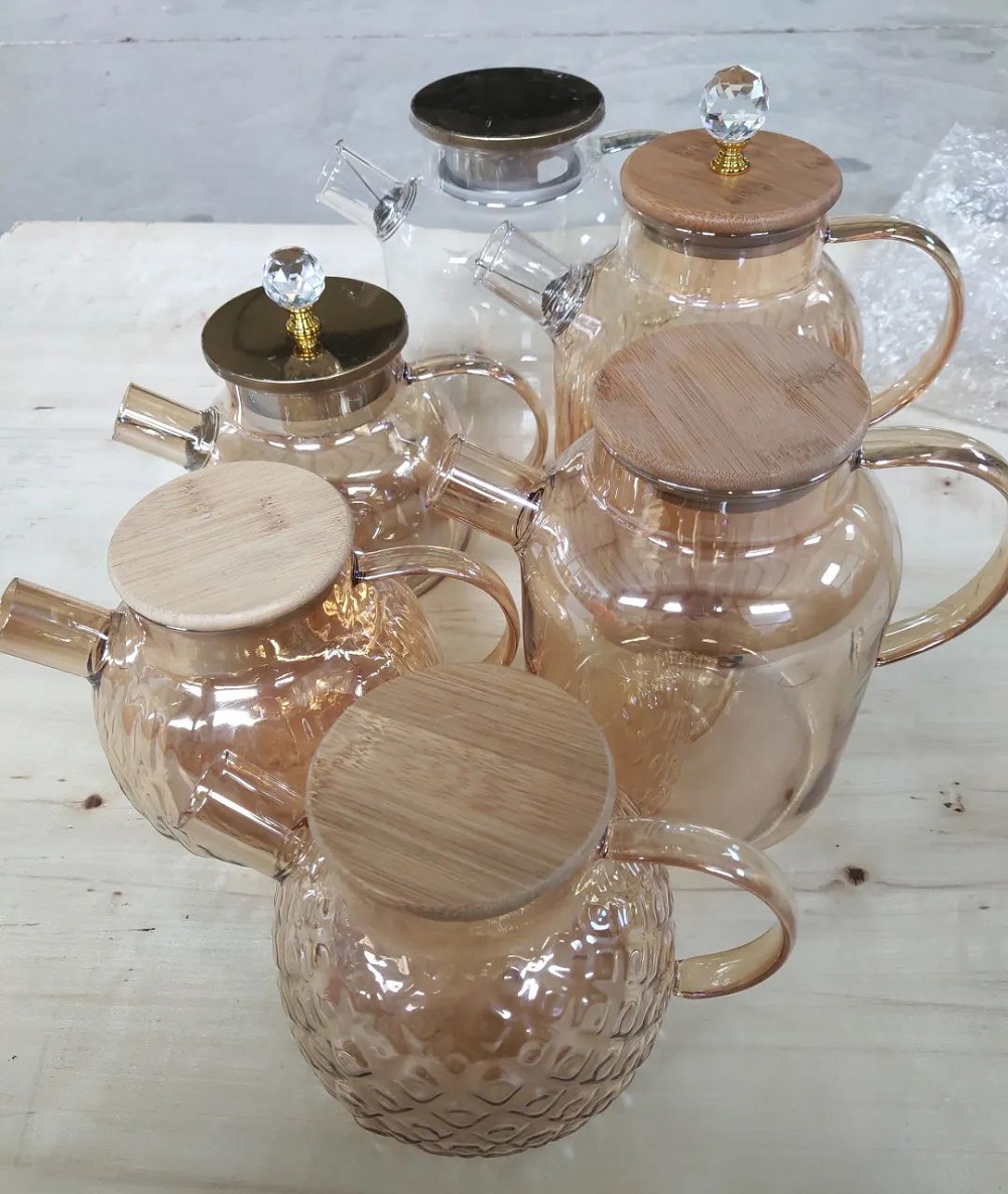 glass teapot