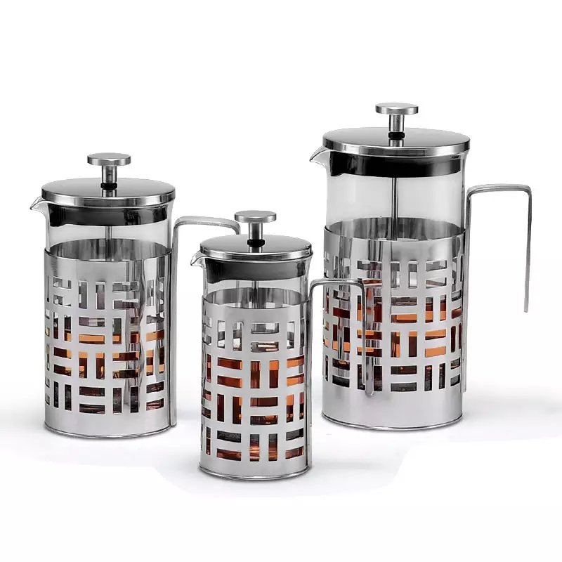 Borosilicate Glass Coffee Pot French Press Maker FK-600T