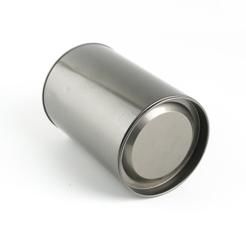 Custom Printing Empty Aluminium Jar Food Grade Metal Packaging Tin Can Small Round Scented Candle Tin with Lid