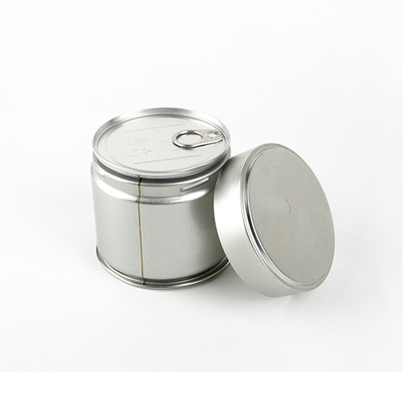Premium food grade tea caddy with easy open metal lid