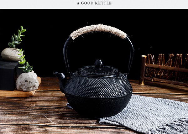 iron tea pot